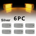 2Pcs LED Dynamic Side Marker Lights For Fiat Ducato 06-21 Car Turn Signal Blinker Lamps For Jeep Cherokee Peugeot Boxer Citroen