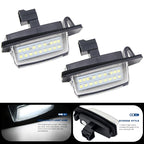 LED License Plate Light Rear Number Plate Lamp, White, for Mitsubishi Outlander Lancer
