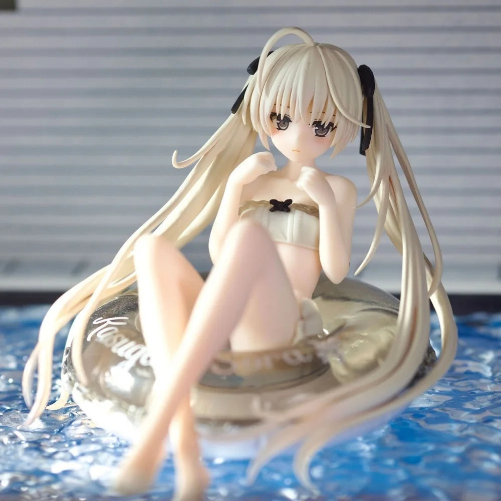 Kasugano Sora anime figure PVC bikini girl desktop decoration 10cm, 1pc