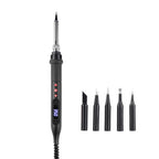 JCD 908U 80W Digital Soldering Iron kit 220V/110V Adjustable Temperature LCD Display Portable Soldering iron DIY Welding Tools