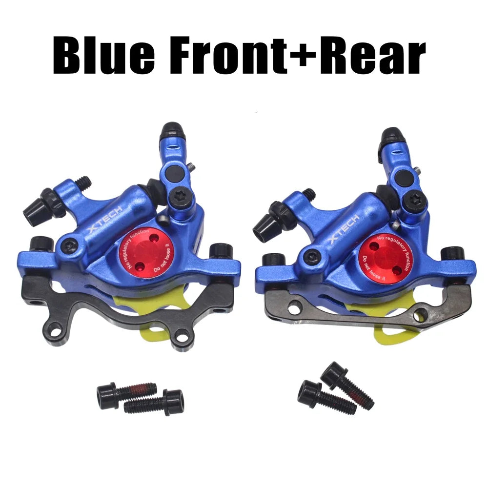 ZOOM XTECH HB100 MTB Hydraulic Disc Calipers Front and Rear Rotor G3 160/180MM MT200 M315 160mm Rotor Hydraulic Brakes for Bikes
