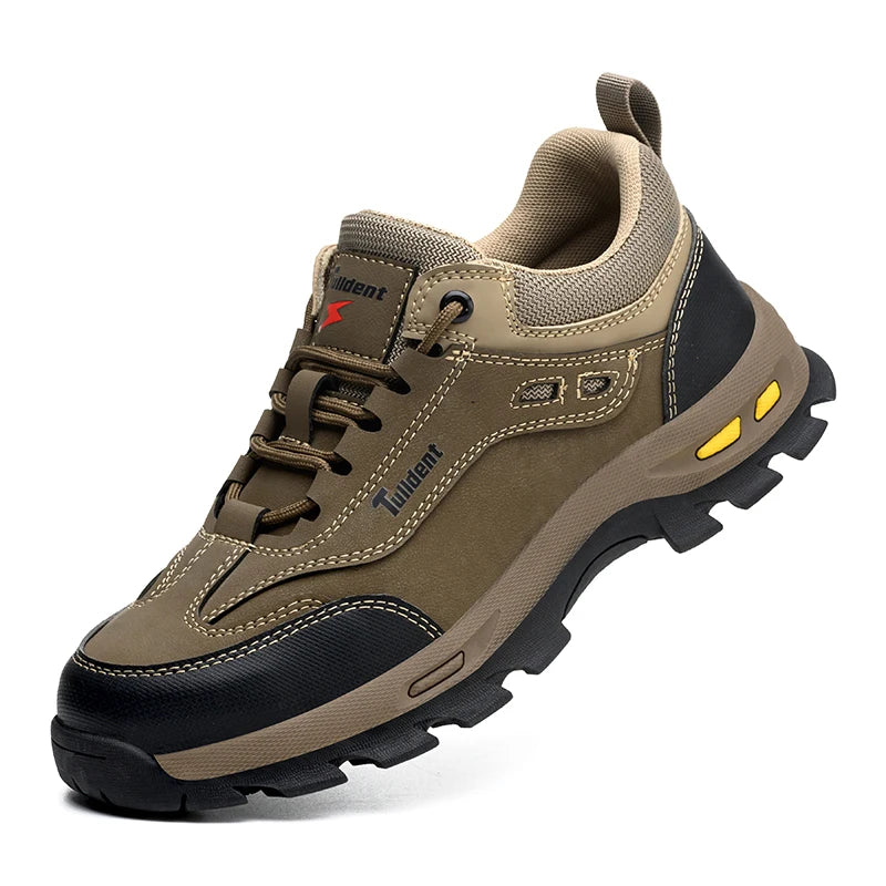 New men's safety shoes, puncture resistant work shoes, men's protective shoes, wear-resistant work boots  Tactical Boots