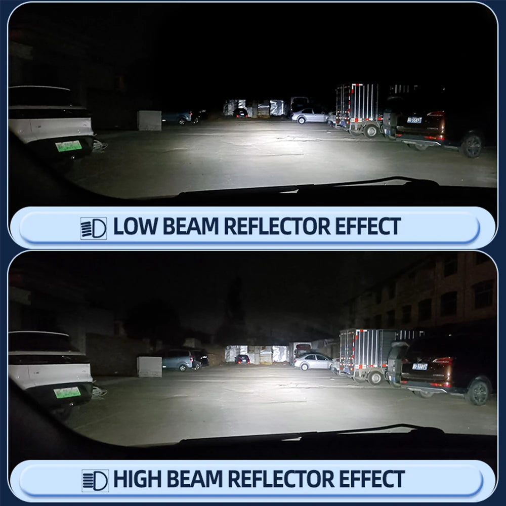 40000LM Canbus H4 LED Headlight Bulbs 9003 HB2 High Low Beam 120W/pair Car Lights 24 CSP 3570 Turbo Led Diode Lamps 12V 6500K