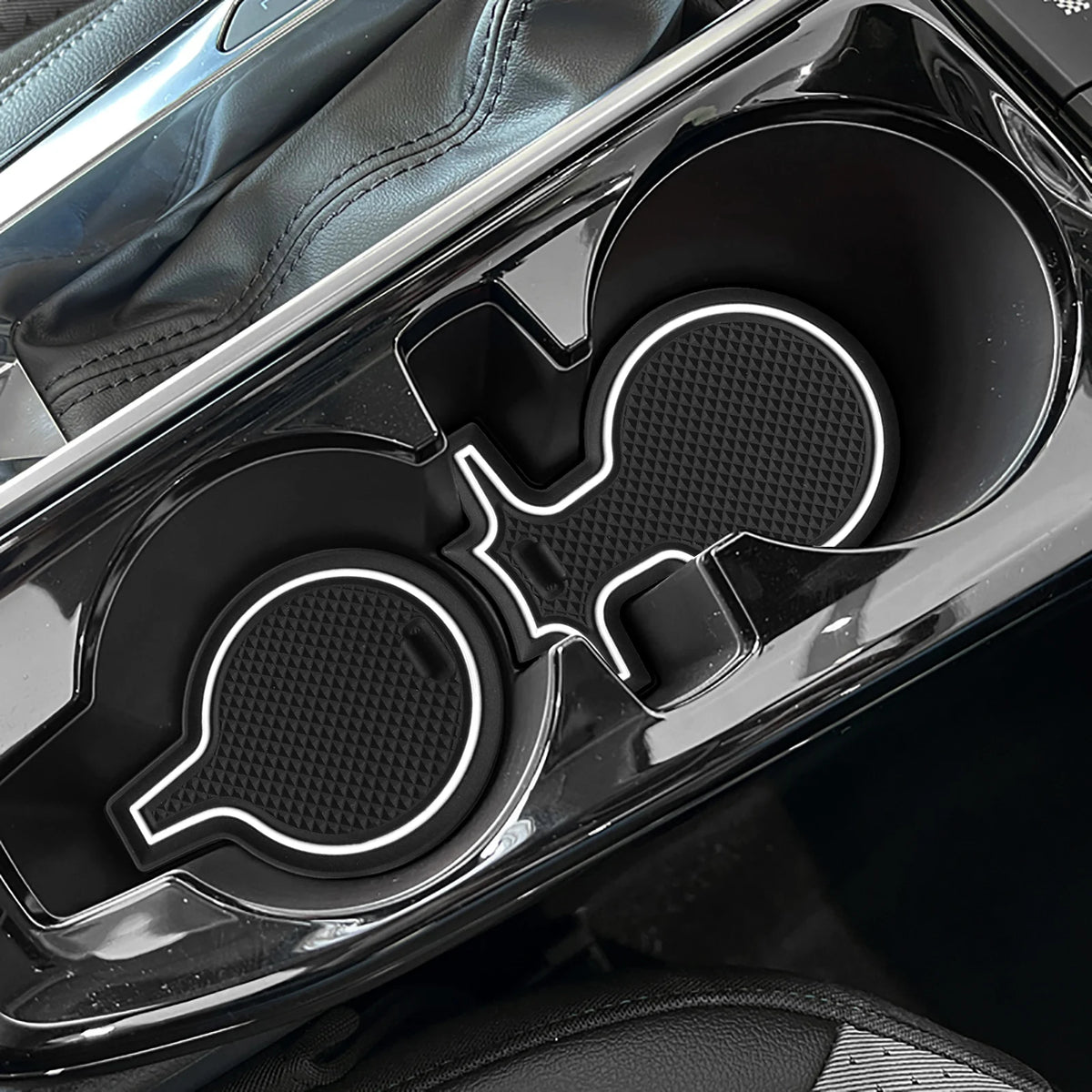 for Chevy Chevrolet Trax 2024 2025 Car Gate Slot Mat Anti-Slip Door Groove Cup Pad Rubber Interior Accessories