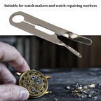 ABMO Watch Repair Tools 2810 Roller Remover Pliers Disc Lifter Pliers Disc Needle Remover Watchmaker Accessories