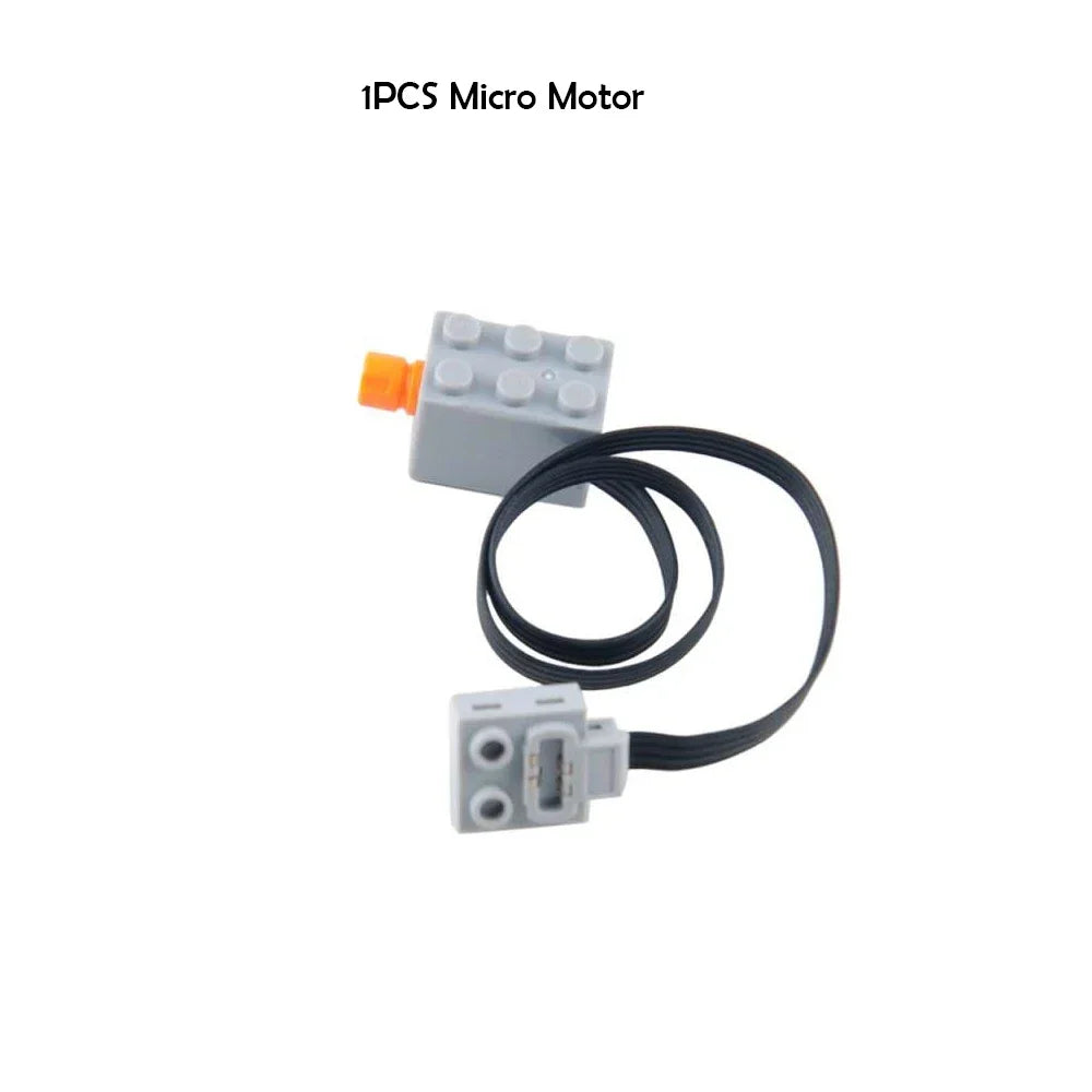 1/2/4pcs MOC Power Function Parts 2x3 Micro Motor Mini Motor Building Blocks Toy Compatible with Legoeds 2986 43362c01