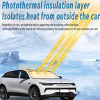 Car Sun Visor For Jeep Grand Cherokee WK2 2011~2021 Front Windshield Sunshade Heat Insulation Summer Cooling Auto Accessories