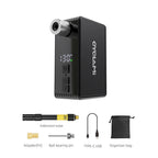 130 PSI CYCLAMI AM6 Automatic Air Pump Portable Pocket Electric Inflator Tire Pressure Display Tire Inflator MTB Road Bike FV AV