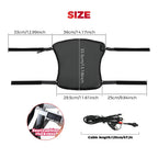 KEMITOUR 12V Motorcycle Heated Seat Cushion Universal For ATV Raptor 700 For R1200GS F800GS MT07 MT09 Winter Warmer Seat Cover