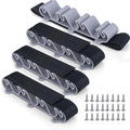 Goture Vertical Rod Holder 360° Adjustable Boat/Roof Rack Mount Heavy Duty Stainless Steel Fishing Pole Holder Saltwater Proof