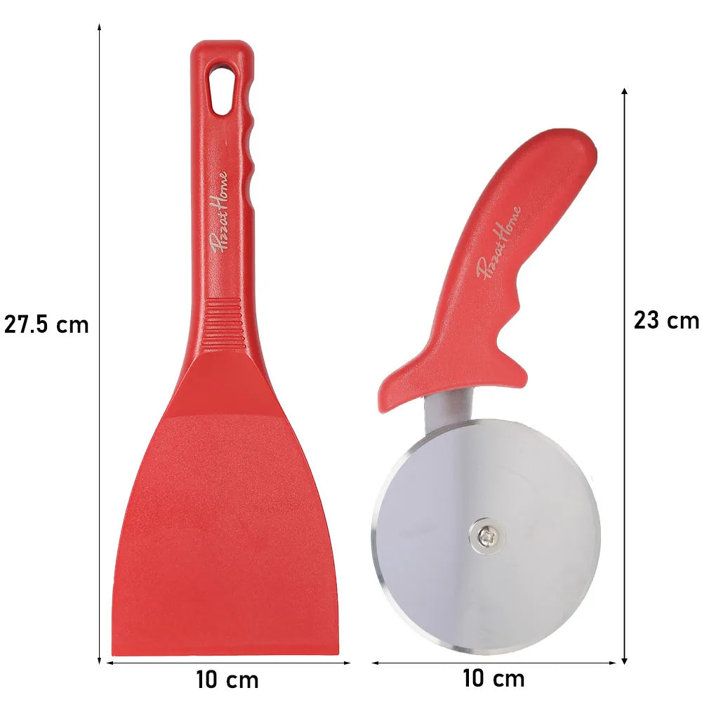 Pizzathome Flexible Scraper Anti-heat Shockproof Spatula Food Grade Non-Stick Scratch Resistant Dough Cutter Flexibility Scraper