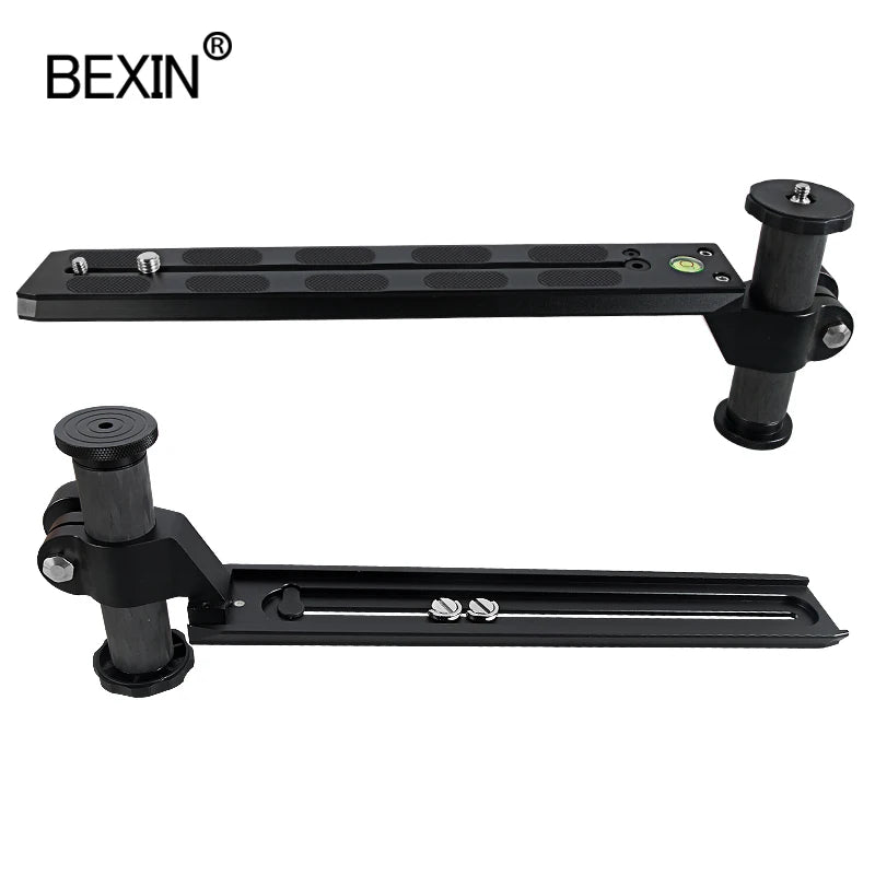 Camera release tripod plate telephoto lens support quick release plate for dslr camera with arca swiss plate carbon fiber pillar