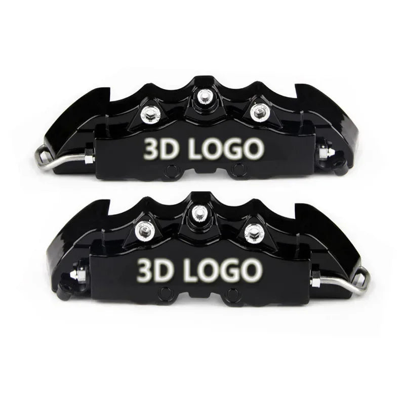 KUNBABY 8 Colors ABS Plastic Brake Caliper Cover 3D Logo Painted Model Come Without Glue