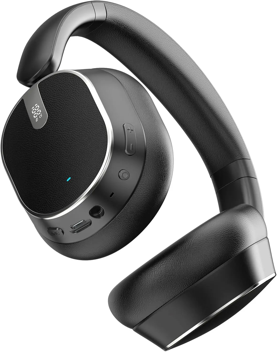 Active Noise Cancelling Headphones, Wireless Over-Ear Bluetooth 6.0 Headphones ANC, Hi-Res Audio, 50H Playtime, Deep Bass