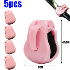 ABS Fishing Rod Holder Universal Multifunction Fixation for Lure Sea Table Rods Transport Storage Anti Slip Protective 4.5x3x3cm