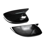 Side Wing Rearview Mirror Cover For Nissan Altima 2013-2018 Sentra/Sylphy Maxima Glossy Black Cap Sticker Trim Mirror Shell