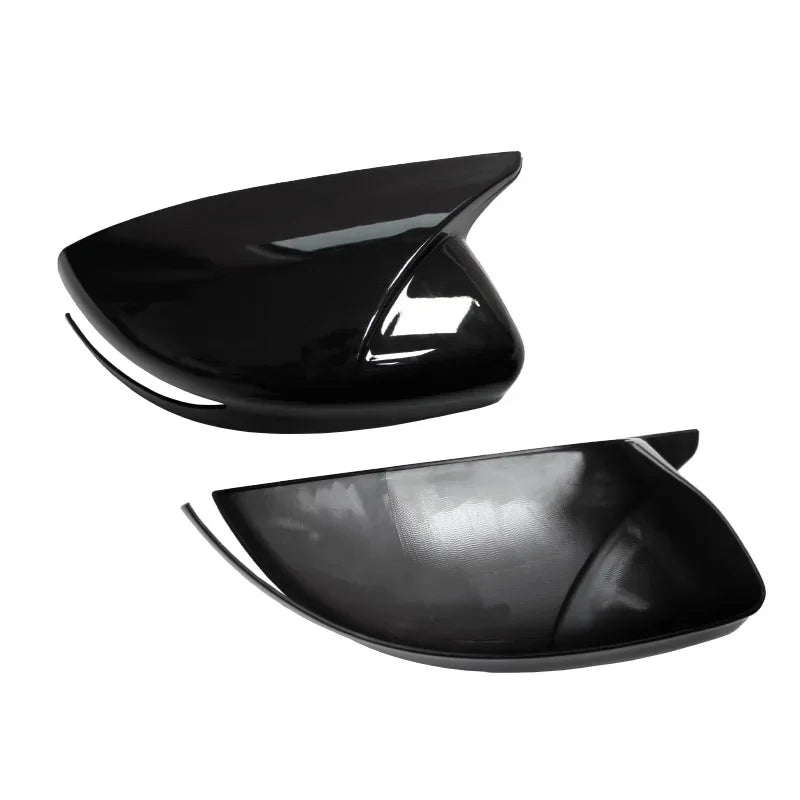 Side Wing Rearview Mirror Cover For Nissan Altima 2013-2018 Sentra/Sylphy Maxima Glossy Black Cap Sticker Trim Mirror Shell