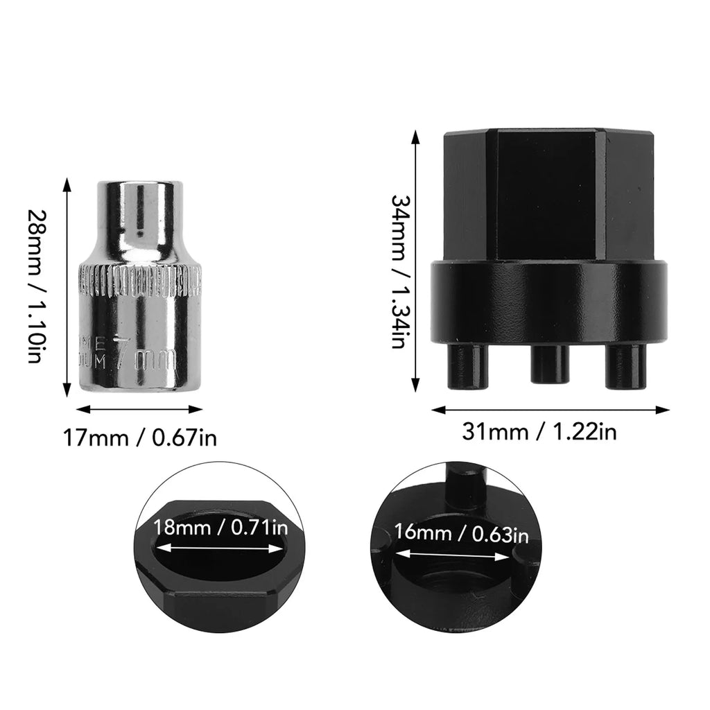Automobile Air Conditioning Compressor Clutch Hub Removal Tool Remove Drive Hub Suit Used for Mercedes-Benz Models Accessories