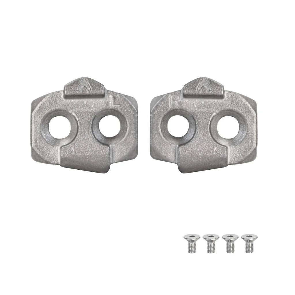 RRSKIT Mountain Bicycle Lock Pads For Time Mountain Bike Self-Locking Pedal ATAC System Stainless Steel Mountain Bike Cleats
