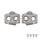 RRSKIT Mountain Bicycle Lock Pads For Time Mountain Bike Self-Locking Pedal ATAC System Stainless Steel Mountain Bike Cleats