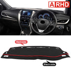 For Toyota Yaris Ativ 2019 2020 2021 2022 2023 2024 Car Dashboard Cover Avoid Light Pad Sun Shade Anti-UV Carpets Non-Slip Mats