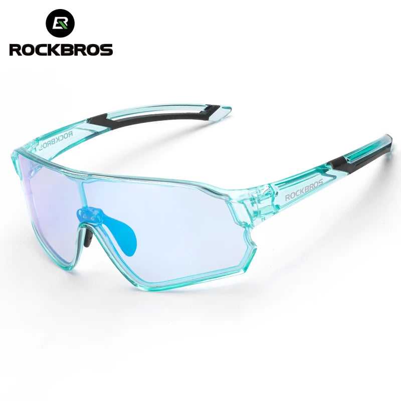 ROCKBROS Sunglasses Girls Boys Polarized Photochromic Goggles Children Out Sports Riding UV Radiation Protection Eyeglasses