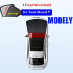 for Tesla Model 3 Y S X 2025-2020 26 Privacy Sunshade Side Window Sun Shades Front Rear Windshield Blind Shading Outdoor Camping
