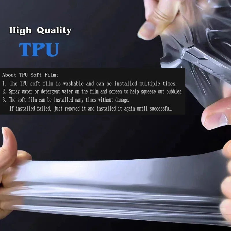 Car Interior Door Center Console Media Dashboard Navigation For Jeep Grand Cherokee 2021-2023 TPU Anti-scratch Protector Film