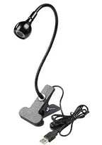 Portable LED Nail Dryer Lamp with Clip for Gel Polish, Black or Silver