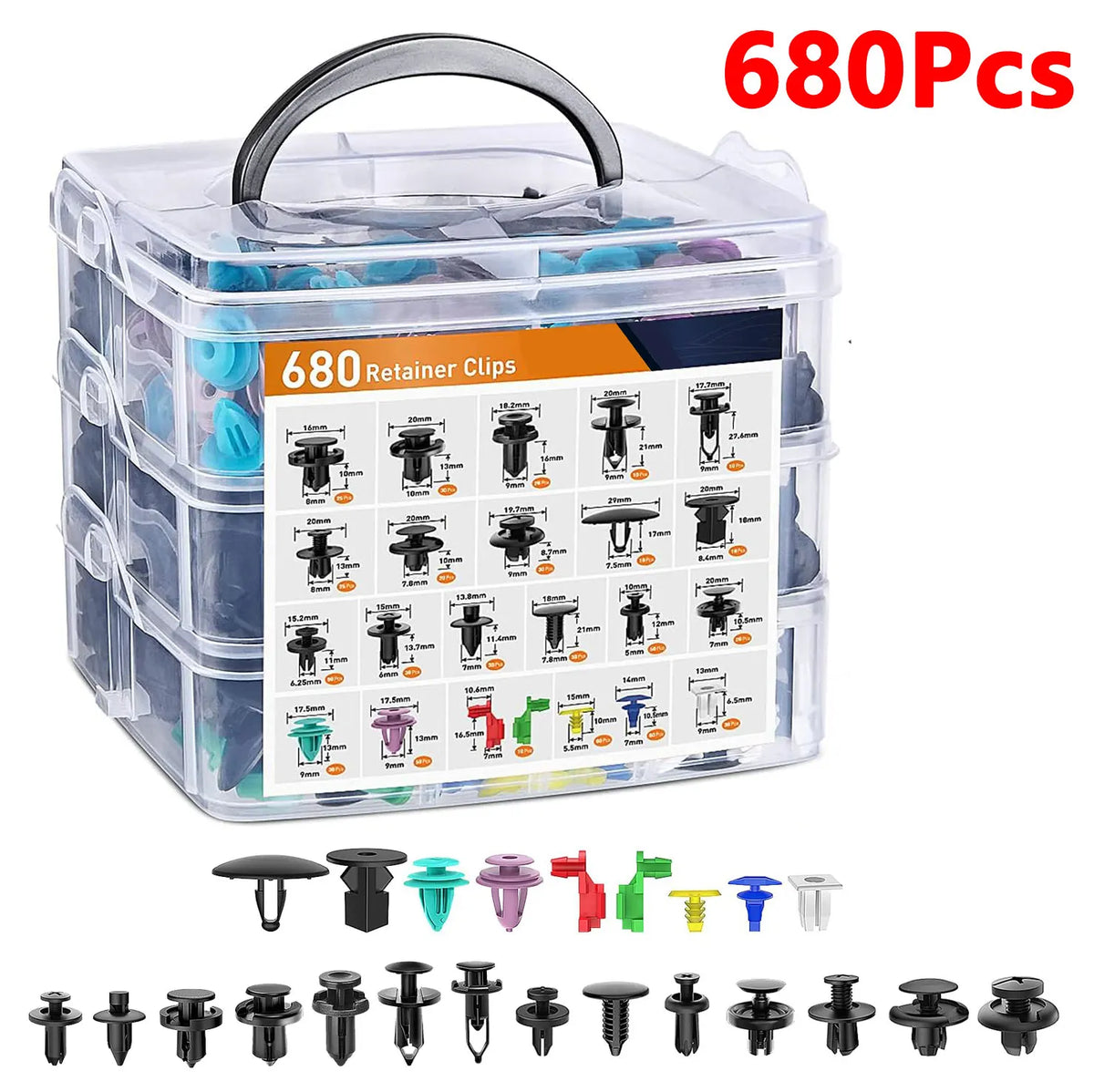 680 Pcs (No Tools) / China Mainland