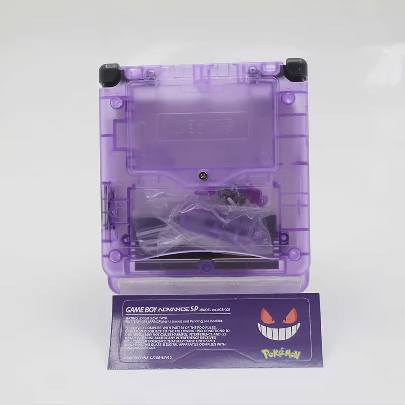 GBA SP shell housing set Gengar limited edition, IPS screen compatible, with or no box