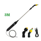 Automatic garden watering spray gun electric sprayer nozzle with hose 2m/3m/5m