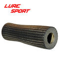Proton 2pcs  Carbon Fiber Weaving 71mm 76mm 84mm handle Grip for Reel Seat Rod Building component Rod Repair DIY blank