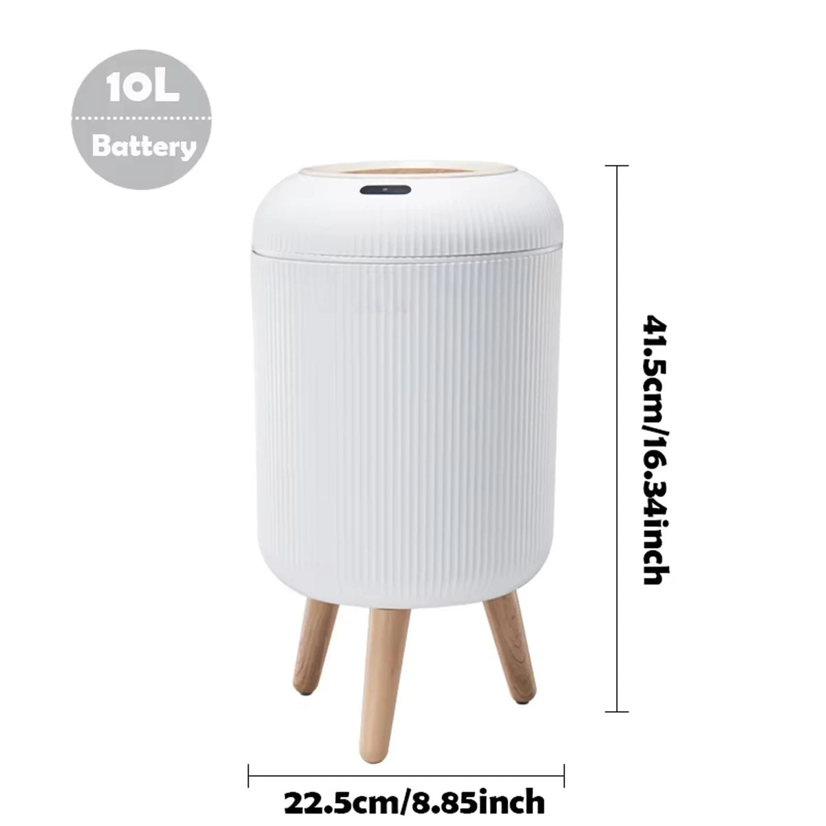 White with feet / 10L
