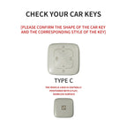 Suede Car Remote Key Case Cover For ZEEKR X 001 007 009 7X MIX Car Remote Key Case Shell Durable Protector Decorative Accessorie