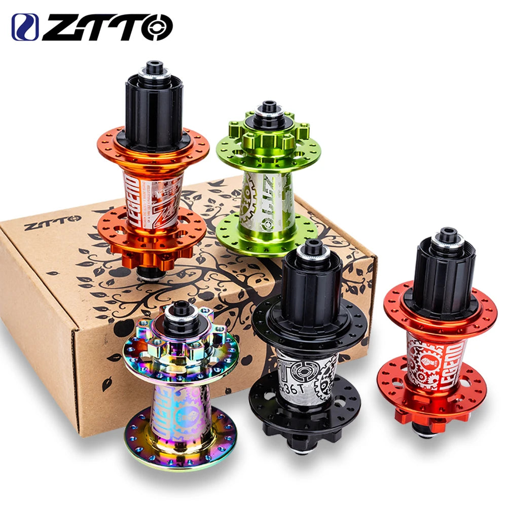 ZTTO Mountain Bike Hub 32 Holes 6 Pawls Disc Brake Bearing 10 11 12 Speed XD Thru Axle Quick Release Bicycle Wheel 142 135mm