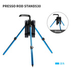 LETOYO Portable 300 530 Fishing Rod Support Tripod Fishing Lure Box Rod Stand Barrel Holder Pole Accessories Bracket Tools