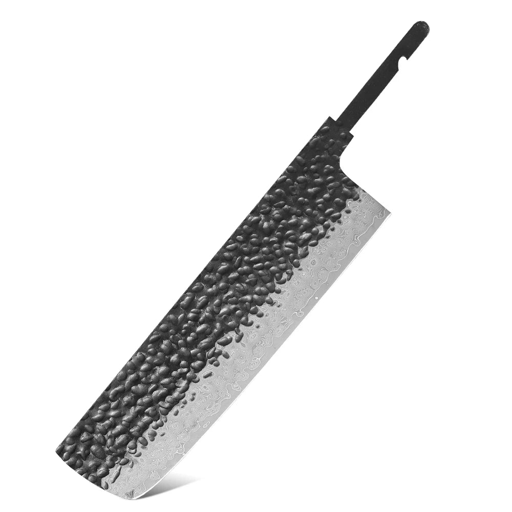 TURWHO VG10 Damascus chef knife blank blade no handle DIY knife making 1-10pcs