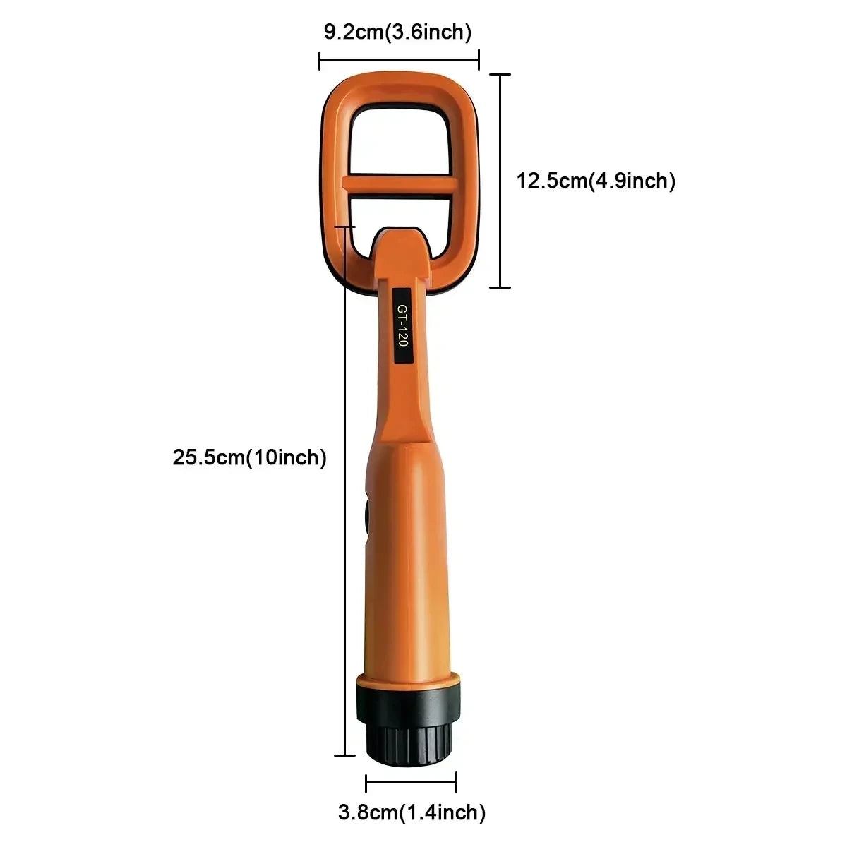 Uncover Hidden Treasures with GT120 Waterproof Metal Detector Pinpointer