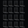 16pc Clear