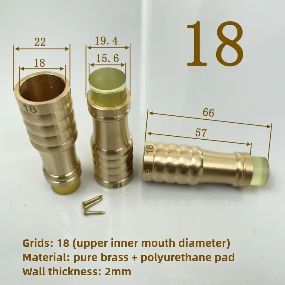 1PCS Brass Cane Crutch Tip with Anti-Skid 12mm-26mm for Hiking Pole Chair Leg Feet Replacement