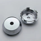 4pcs 60mm 64mm 65mm 68mm 69mm Universal Blank Car Wheel Center Caps Hub High Cap No Badge Hubcaps Rim Dust Cover Car Accessories