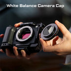 Freewell Canon White Balance Metal Camera Cap Protection Cover DSLR Lens Front Cap for Canon EF & RF Mount