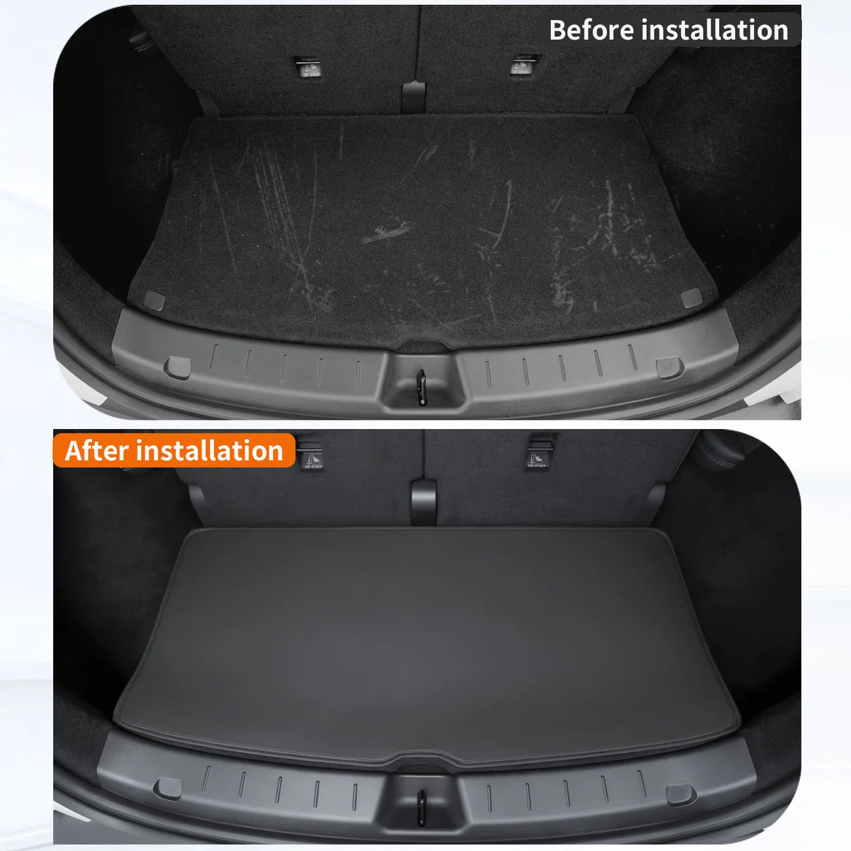 For 2026 6-seater Tesla Model YL trunk mat, Model Y L rear trunk partition protection mat, anti-wear and scratch protection, 1pc