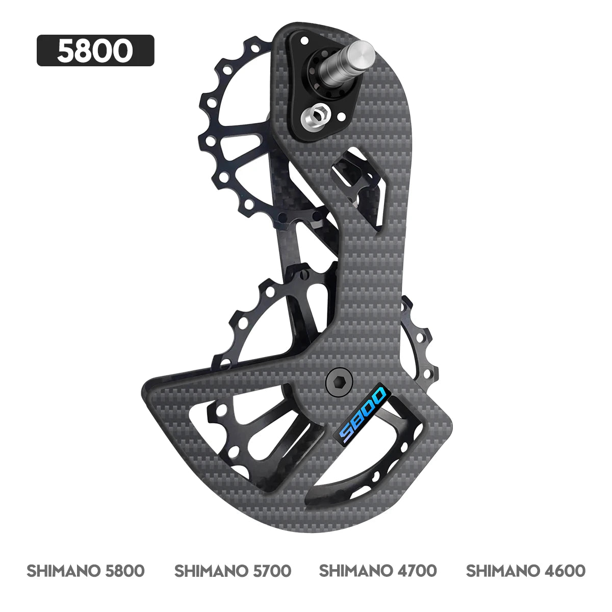 Bike Bicycle Ceramic Bearing Carbon Fiber Jockey Pulley Wheel Set Rear Derailleurs Guide Wheel 11 Speed 34T Ultegra DURA ACE