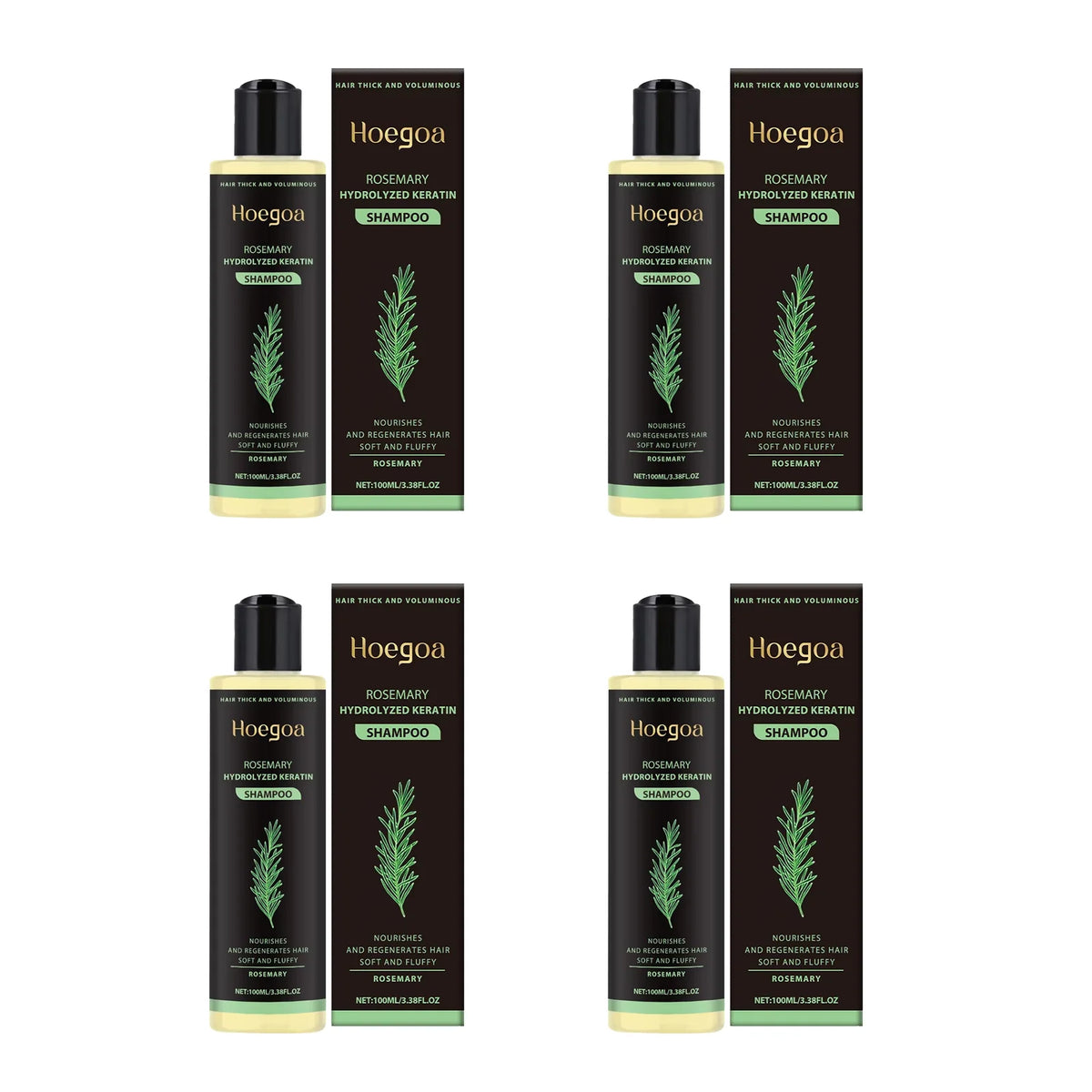Rosemary Shampoo Hair Growth Deep Cleansing Scalp Anti Dandruff Oil Control Strengthening Root Nourish Hair Volumizing Shampoo