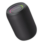 Zealot S32PRO Bluetooth Speaker with Bass, LED Lights, Waterproof Outdoor, Black