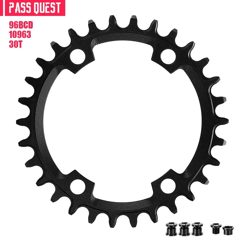 Boost Your MTB Ride with PASS QUEST Oval Chainring for Deore XT