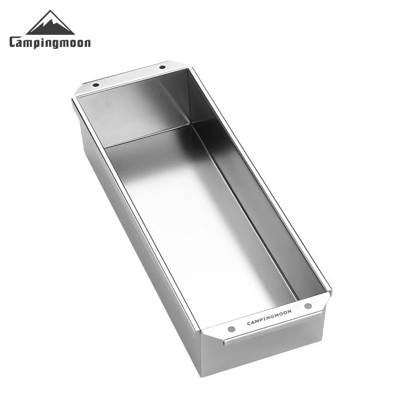 CAMPINGMOON CK-11 Outdoor Camping Travel Picnic Cutlery Utensil Stainless Steel Food Container Vegetable Box