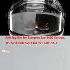 Motorcycle Helmet Visor Lens For KDF-16-1 Scorpion Exo 1400 Carbon, R1 Air EXO 520 Anti-UV Anti-Scratch Dustproof Wind Shield